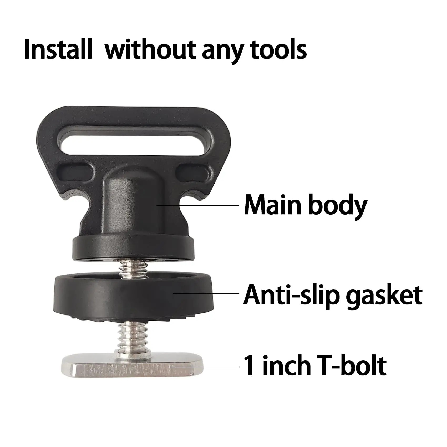 Fishing Boat Anchor - Kayak Track Tie Down Anchor Mount