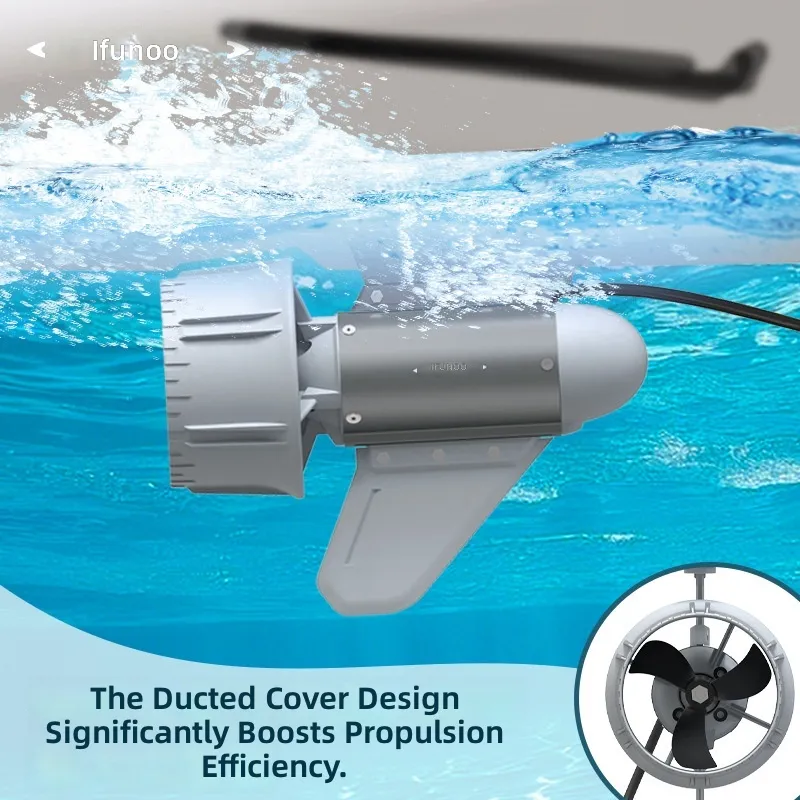 24V 330W Electric Underwater T - огляд і ціна Fishing Boat Outboard Motor