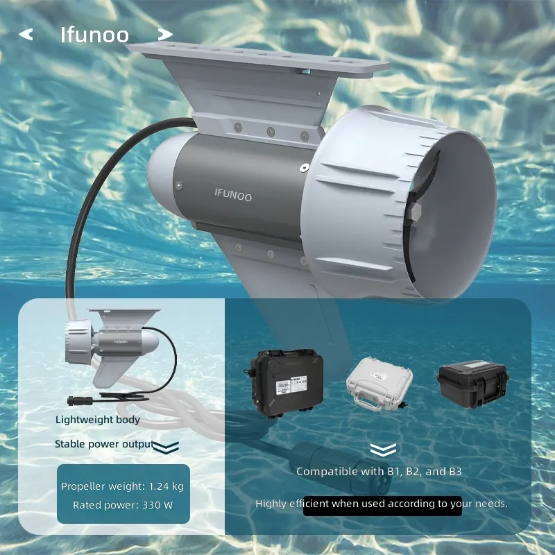 24V 330W Electric Underwater T - огляд і ціна Fishing Boat Outboard Motor