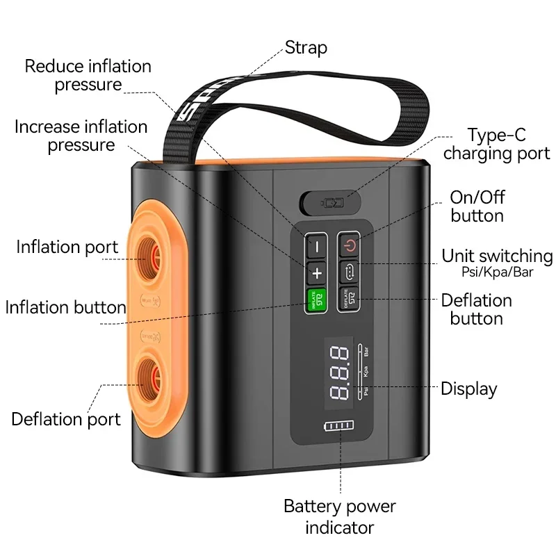Portable Outdoor Camping Air P - огляд і ціна Fishing Boat Oar