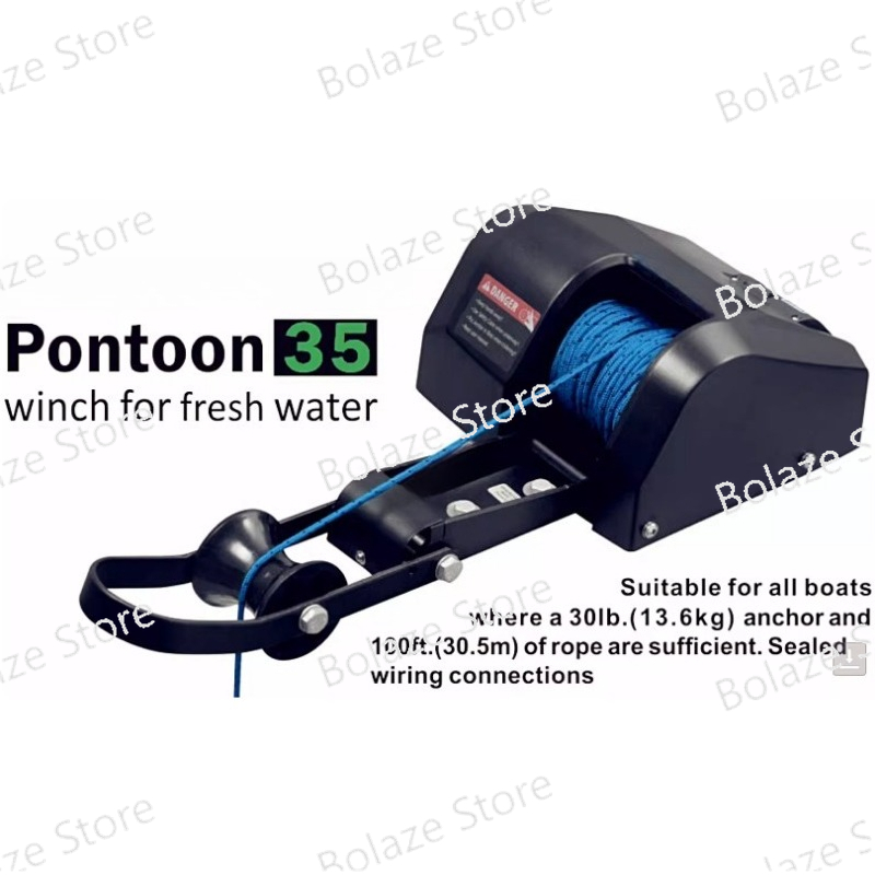 Marine Electric Windlass Saltw - огляд і ціна Fishing Boat Anchor Winch