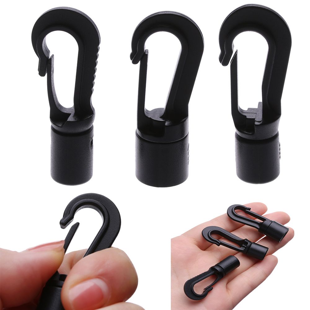 5/10pcs Plastic Snap Hook Clip - огляд і ціна Fishing Boat Oar