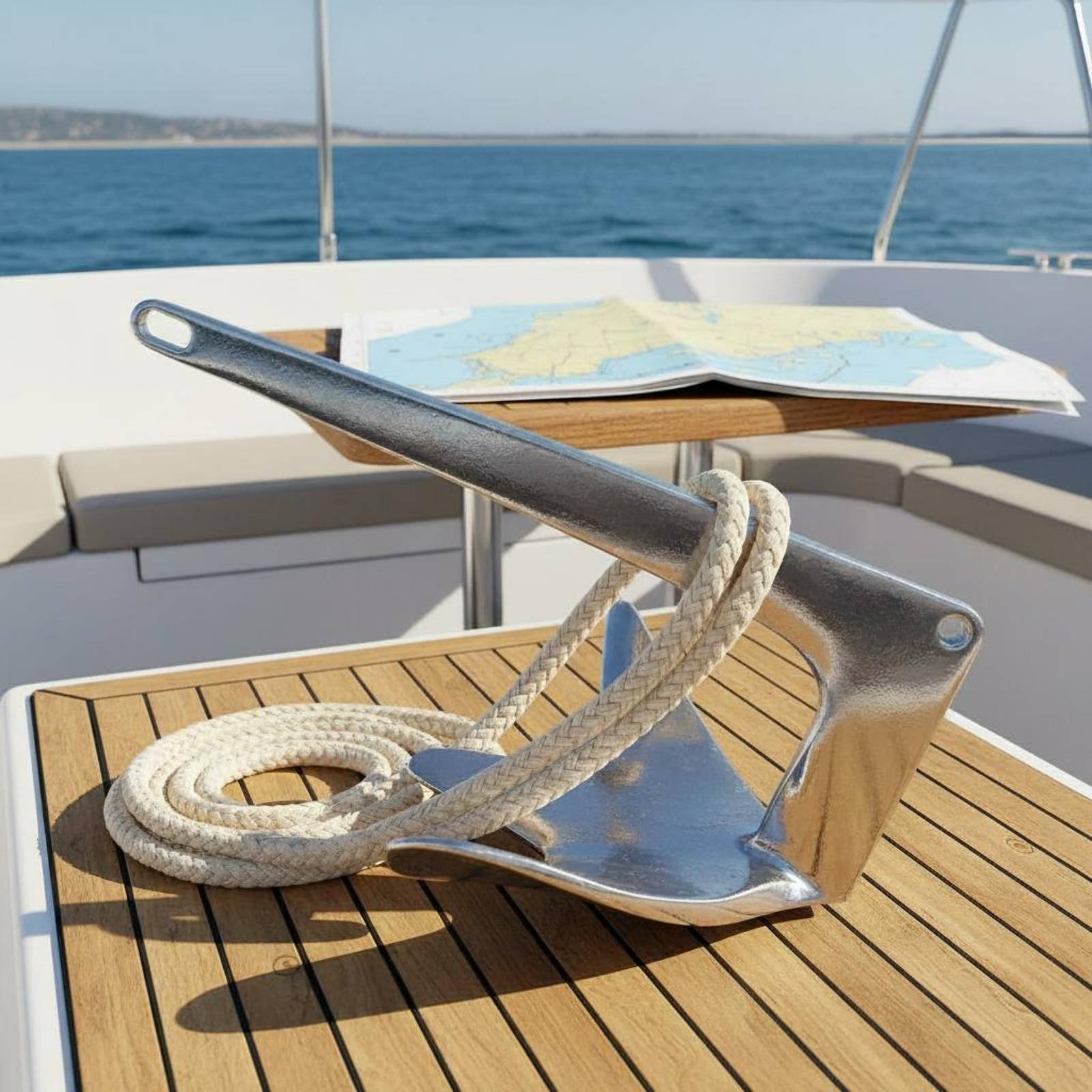 Bruce Type Anchor Stainless St - огляд і ціна Fishing Boat Anchor