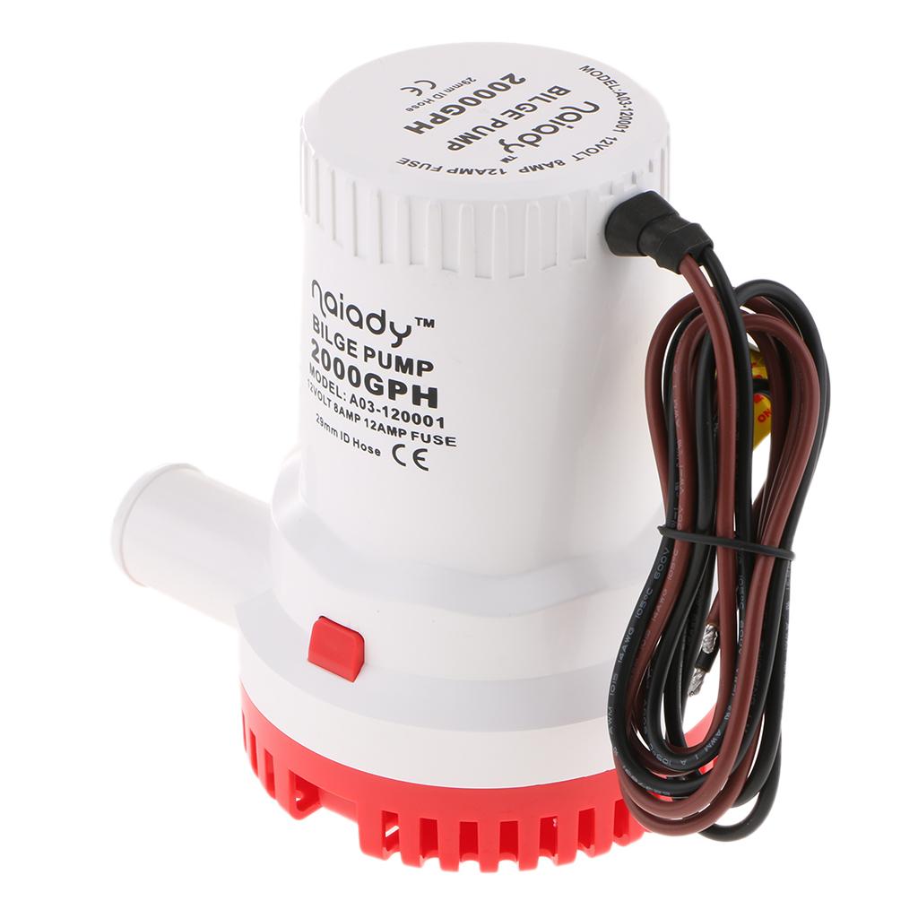 Submersible Bilge Pump 12V 200 - огляд і ціна Fishing Boat Bilge Pump