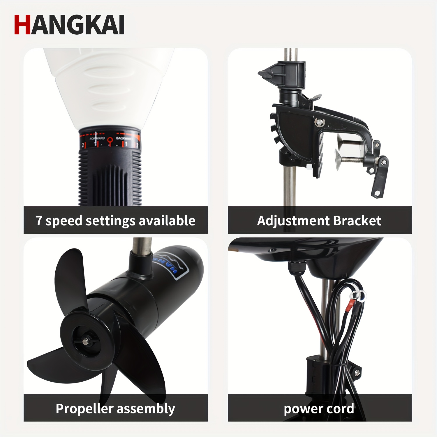 KOETSU HANGKAI 55/65 LBS Thrus - огляд і ціна Fishing Boat Outboard Motor