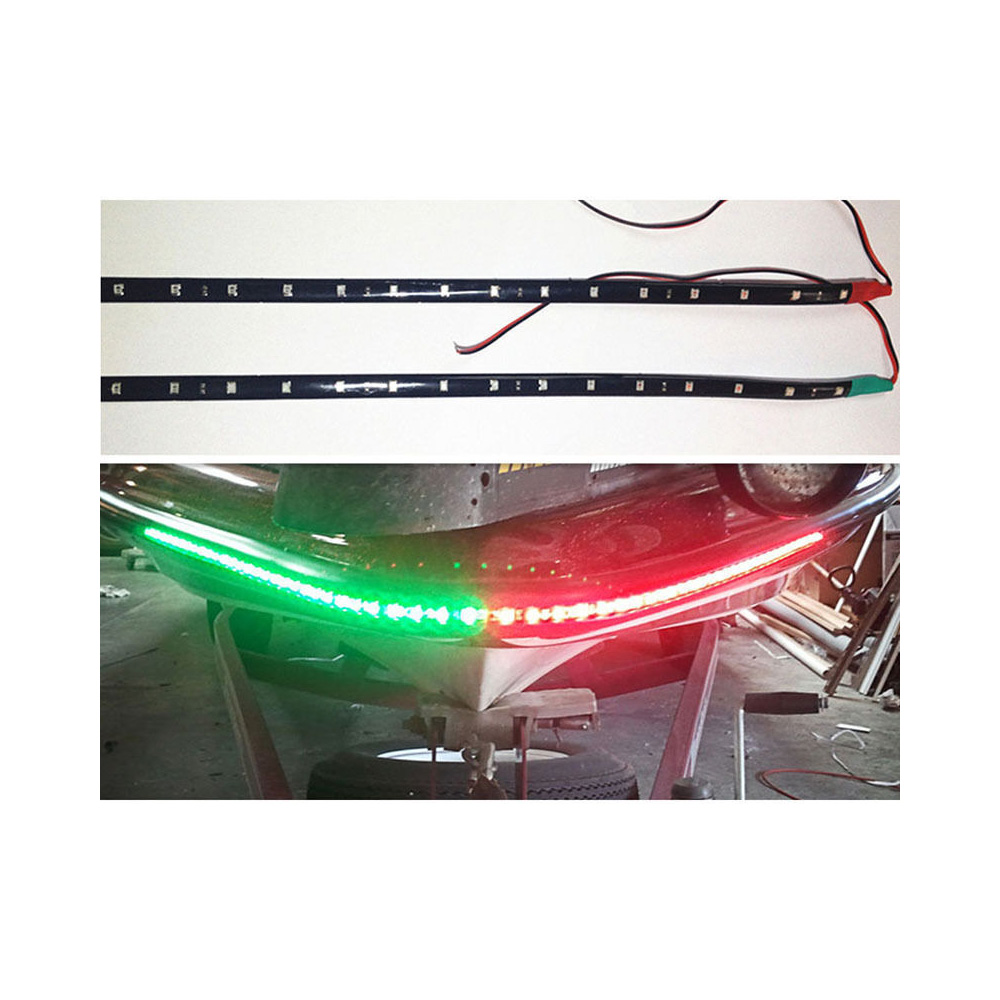 2Pcs 12V LED Strip Light Water - огляд і ціна Fishing Boat Trailer