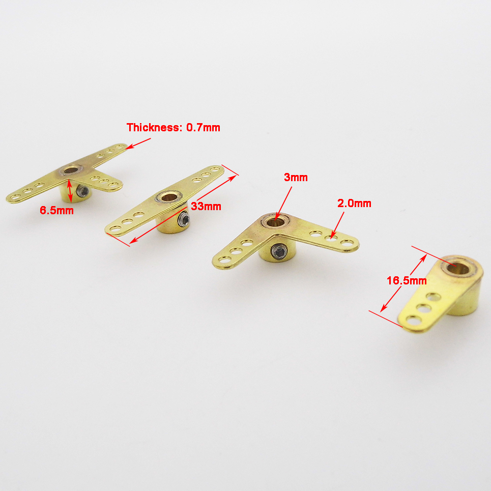 1PC Copper 3mm Servo Arm Horn  - огляд і ціна Fishing Boat Anchor Winch