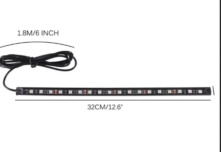 2Pcs 30cm 12V LED Strip Light  - огляд і ціна Fishing Boat Trailer