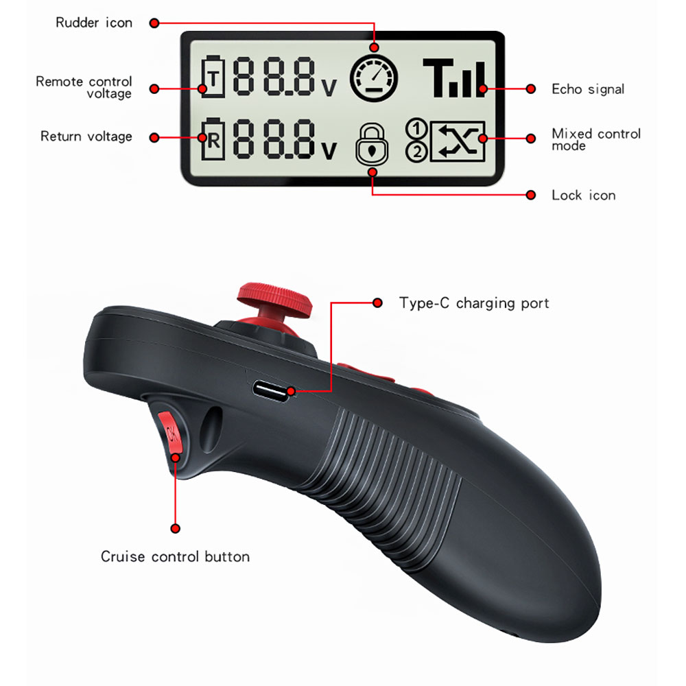 HOTRC DS600 Wireless Remote Co - огляд і ціна Fishing Boat Trailer