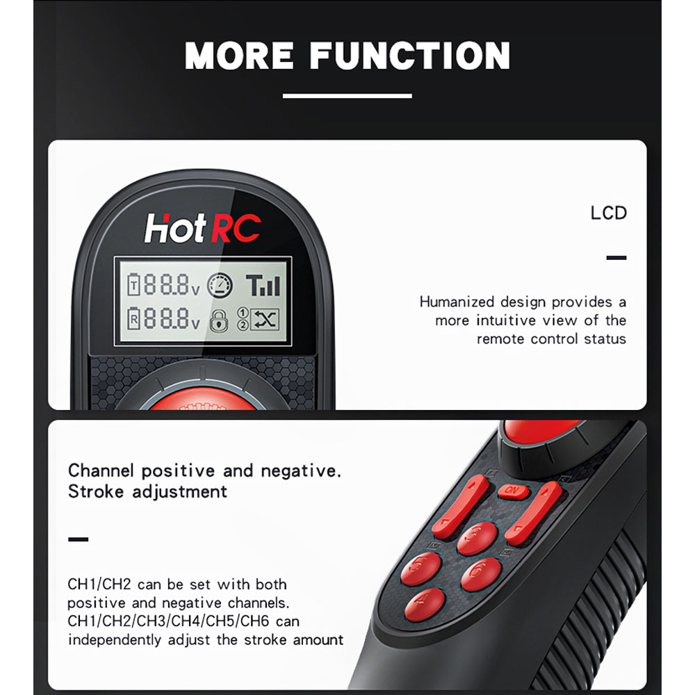 HOTRC DS600 Wireless Remote Co - огляд і ціна Fishing Boat Trailer