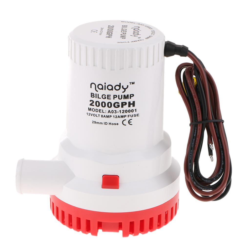 Electric Bilge Pump 2000GPH Su - огляд і ціна Fishing Boat Bilge Pump