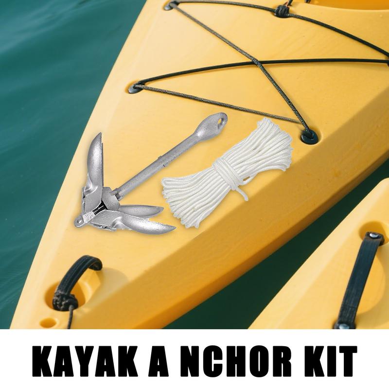 Canoe Anchoring Compact Kayak  - огляд і ціна Fishing Boat Anchor
