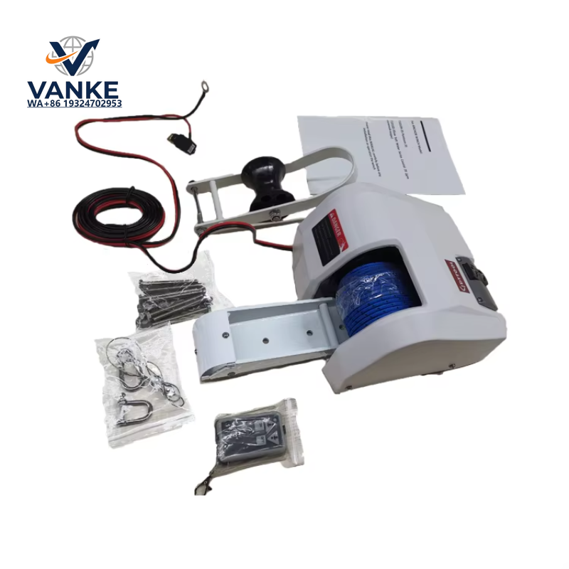 12V Electric Boat Anchor Winch - огляд і ціна Fishing Boat Anchor Winch