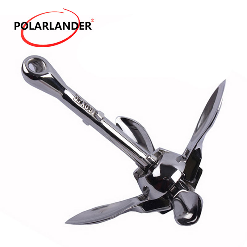 Boat Folding Grapnel Anchor 1  - огляд і ціна Fishing Boat Anchor