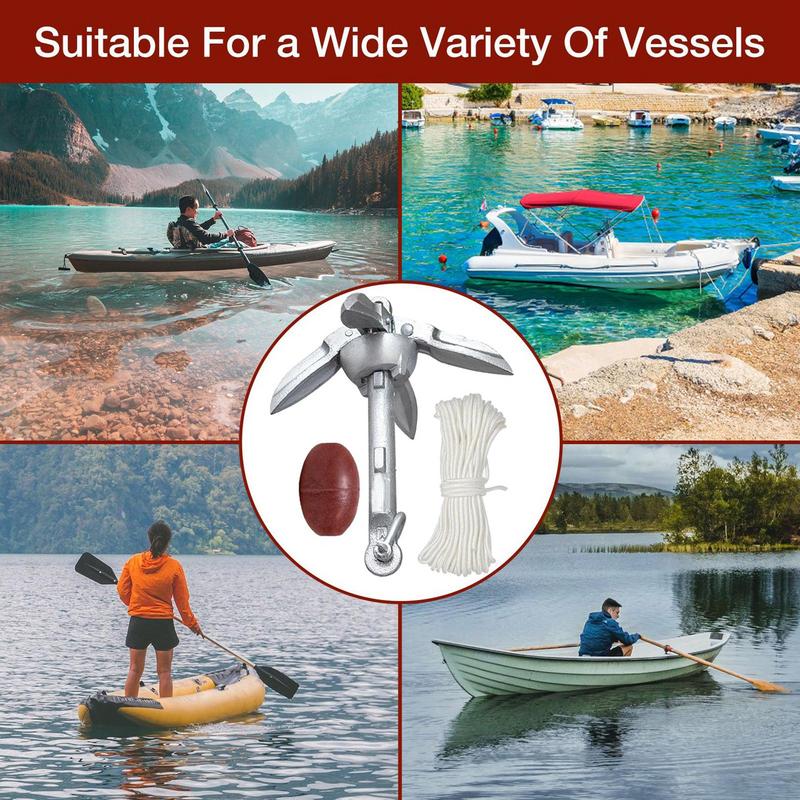 Canoe Anchoring Boat Anchoring - огляд і ціна Fishing Boat Anchor