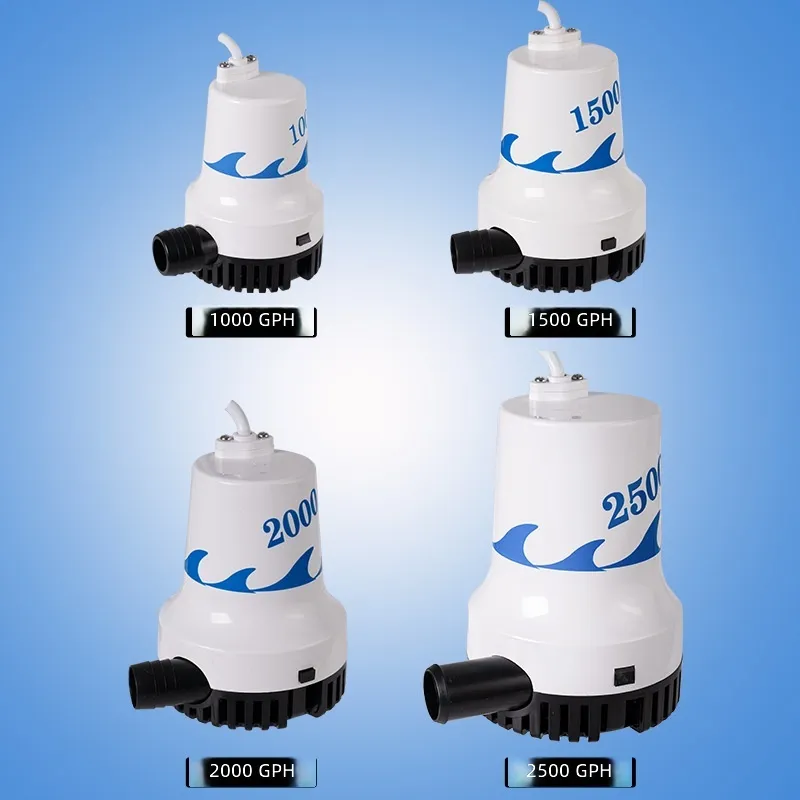 Marine Bilge Pump 12V 24V DC S - огляд і ціна Fishing Boat Bilge Pump