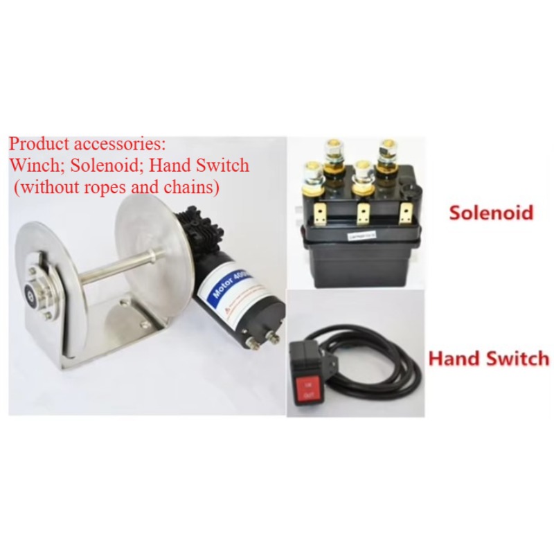 Electric Anchor Drum Winch, 60 - огляд і ціна Fishing Boat Anchor Winch