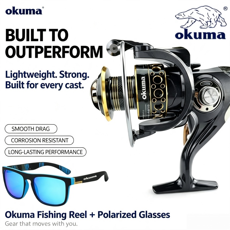 OKUMA-Spinning Reel, MetalUltr - огляд і ціна Fishing Boat Steering Wheel