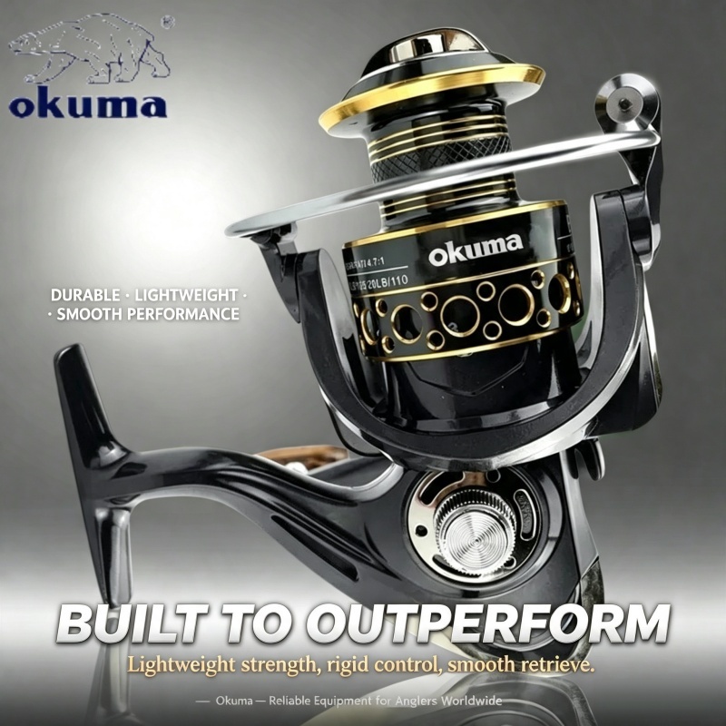 OKUMA-Spinning Reel, MetalUltr - огляд і ціна Fishing Boat Steering Wheel