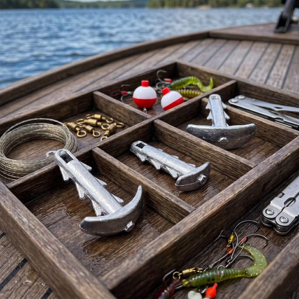 5pcs Sea Urchin Bait Weights w - огляд і ціна Fishing Boat Anchor